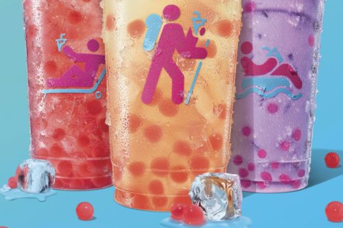 Boba-Like Strawberry ‘Popping Bubbles’ Are Coming To Dunkin’s Menu