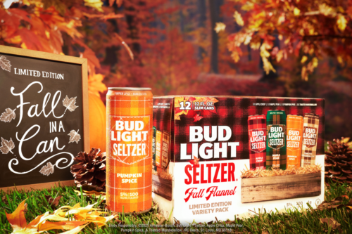 Bud Light’s New ‘Fall Flannel’ Hard Seltzers Are Perfect For The Changing Seasons