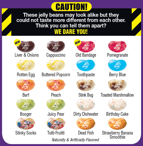 Jelly Belly’s Latest ‘BeanBoozled’ Flavors Include ‘old Bandage’ And