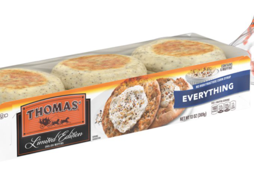 Thomas’ English Muffins Has A New, Limited-Edition ‘Everything’ Flavor