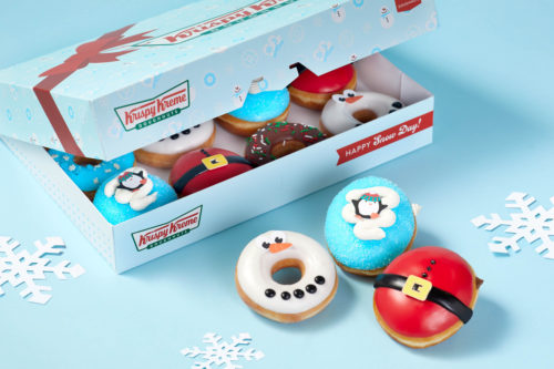 Krispy Kreme Introduces ‘Let It Snow’ Doughnuts For The Holidays