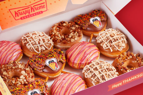 Krispy Kreme’s Thanksgiving Doughnuts Are Inspired By Your Favorite Holiday Desserts