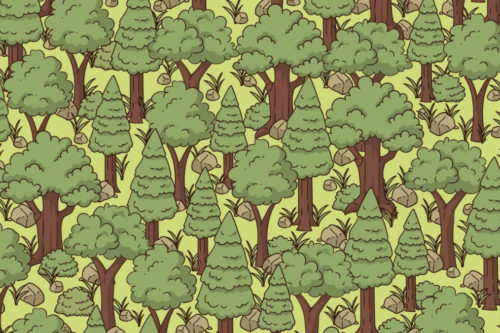 Find A Hedgehog Hidden In The Woods In This Tricky Puzzle