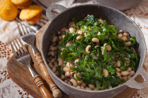 Here’s Why People Eat Collard Greens And Black-Eyed Peas For New Year’s