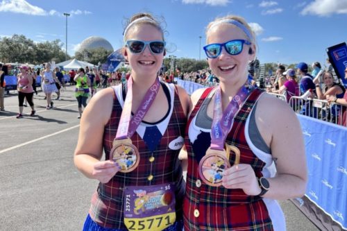 Visually Impaired Runner Completes 48.6-Mile Challenge During Disney World Marathon Weekend