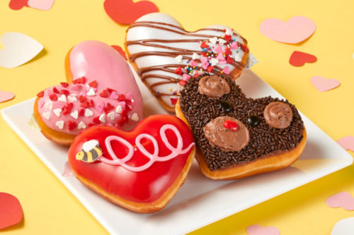 Krispy Kreme’s New Valentine’s Day Doughnuts Are Adorable