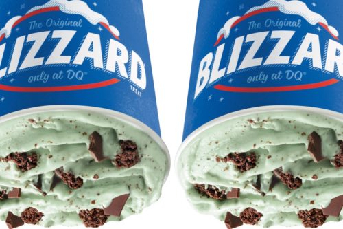 Dairy Queen’s New Mint Brownie Blizzard Is Here In Time For St. Patrick’s Day