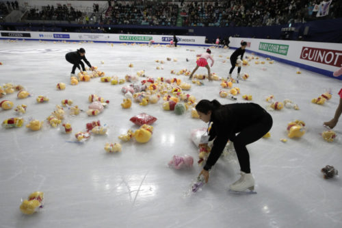 Why Do People Throw Stuffed Animals At Figure Skaters? It’s Complicated