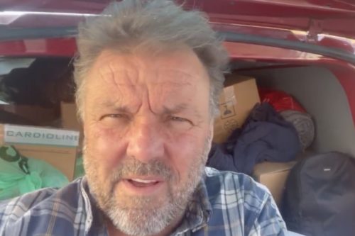 British TV Star Takes 1,200-Mile Road Trip To Haul Supplies To Ukrainian Refugees