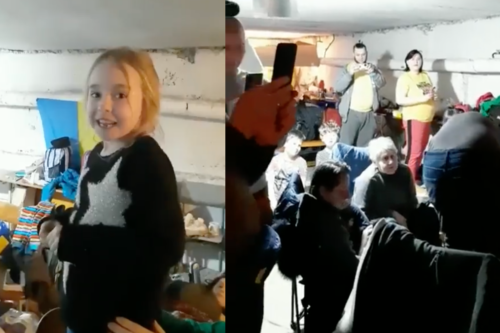 Video Of Girl Singing ‘Let It Go’ In Ukraine Bomb Shelter Goes Viral