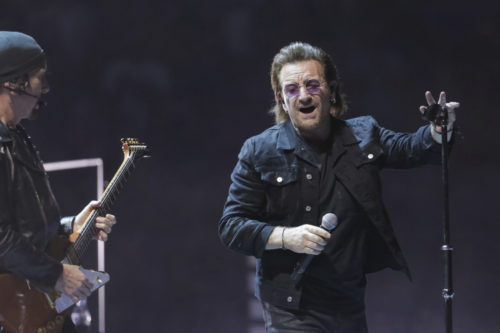 U2’s Bono And The Edge Gave A Surprise Performance In A Kyiv Subway Station