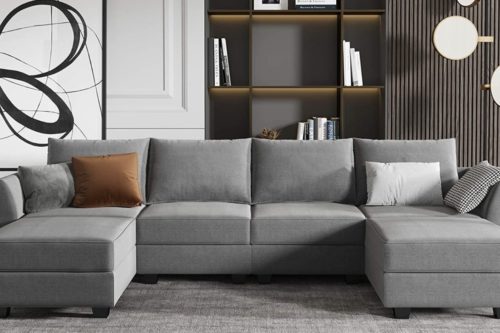 You Can Rearrange All Of The Pieces Of This Top-Selling Small Sectional Sofa