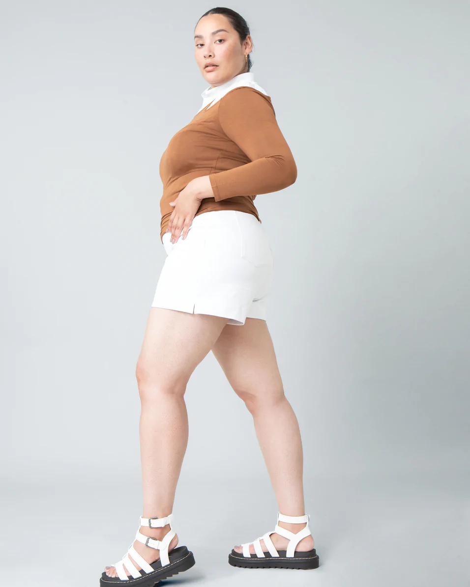 Spanx Just Launched a Line of Opaque White Pants and Shorts