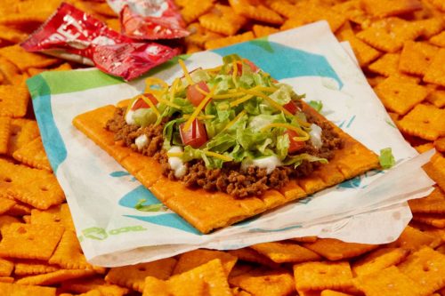 Taco Bell Is Testing A New Tostada Made With A Giant Cheez-It