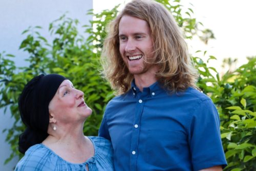 Son Grew His Hair To Make A Wig For Mom Who Underwent Radiation Therapy