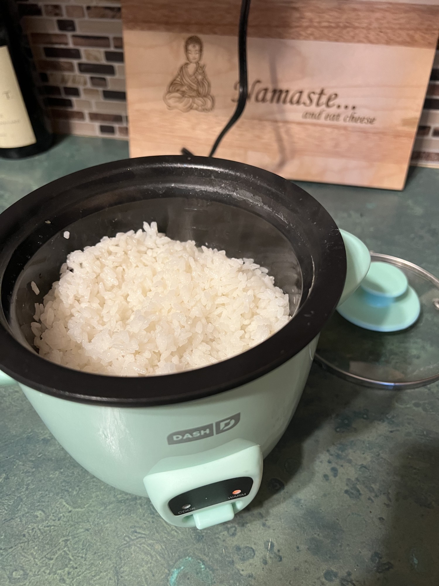 Dash Mini Rice Cookers fit nicely on the countertop and are now