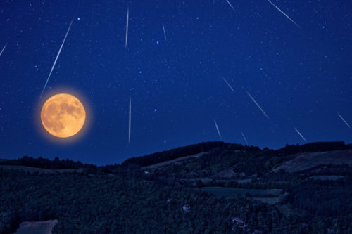 See The Sturgeon Moon, The Perseids And Saturn At Opposition In August