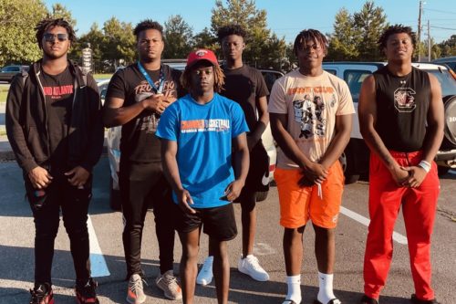 High School Football Players Save Woman Following Car Crash