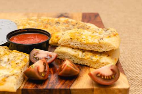 This Cheesy Garlic Bread Recipe Uses Refrigerated Pizza Crust For An Easy Shortcut