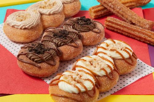 Krispy Kreme Has 3 New ChurrDough Doughnuts Inspired By Churros