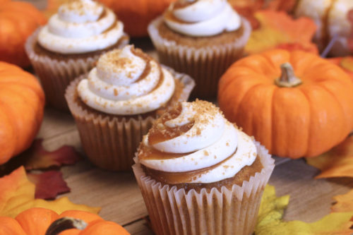 This Recipe For Pumpkin Cupcakes Has A Decadent Layer Of Pumpkin Cream Cheese Frosting