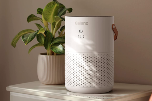 This Portable Air Purifier Moves Easily To Freshen Up Any Room