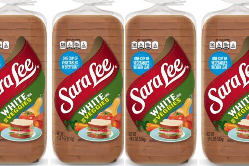 Sara Lee launches a new white bread made with a cup of veggies