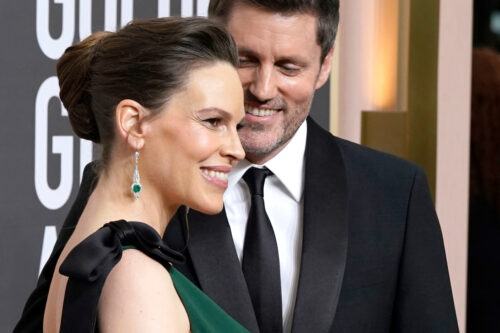 Hilary Swank and her husband welcome twins, a girl and a boy