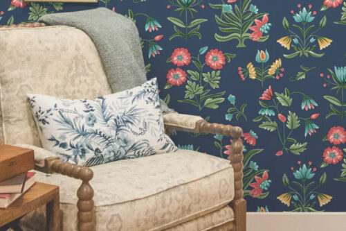 Ben and Erin Napier have a dreamy new peel-and-stick wallpaper collection