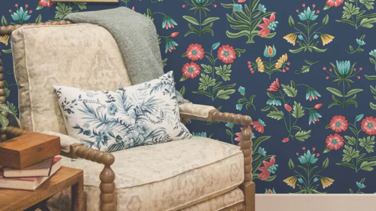 Ben and Erin Napier have a dreamy new peel-and-stick wallpaper collection