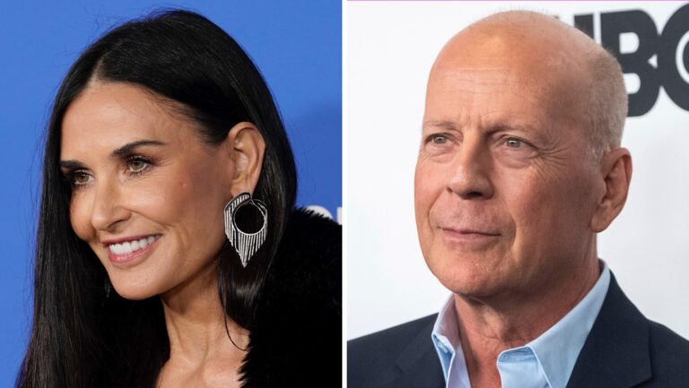 Bruce Willis and Demi Moore are officially grandparents
