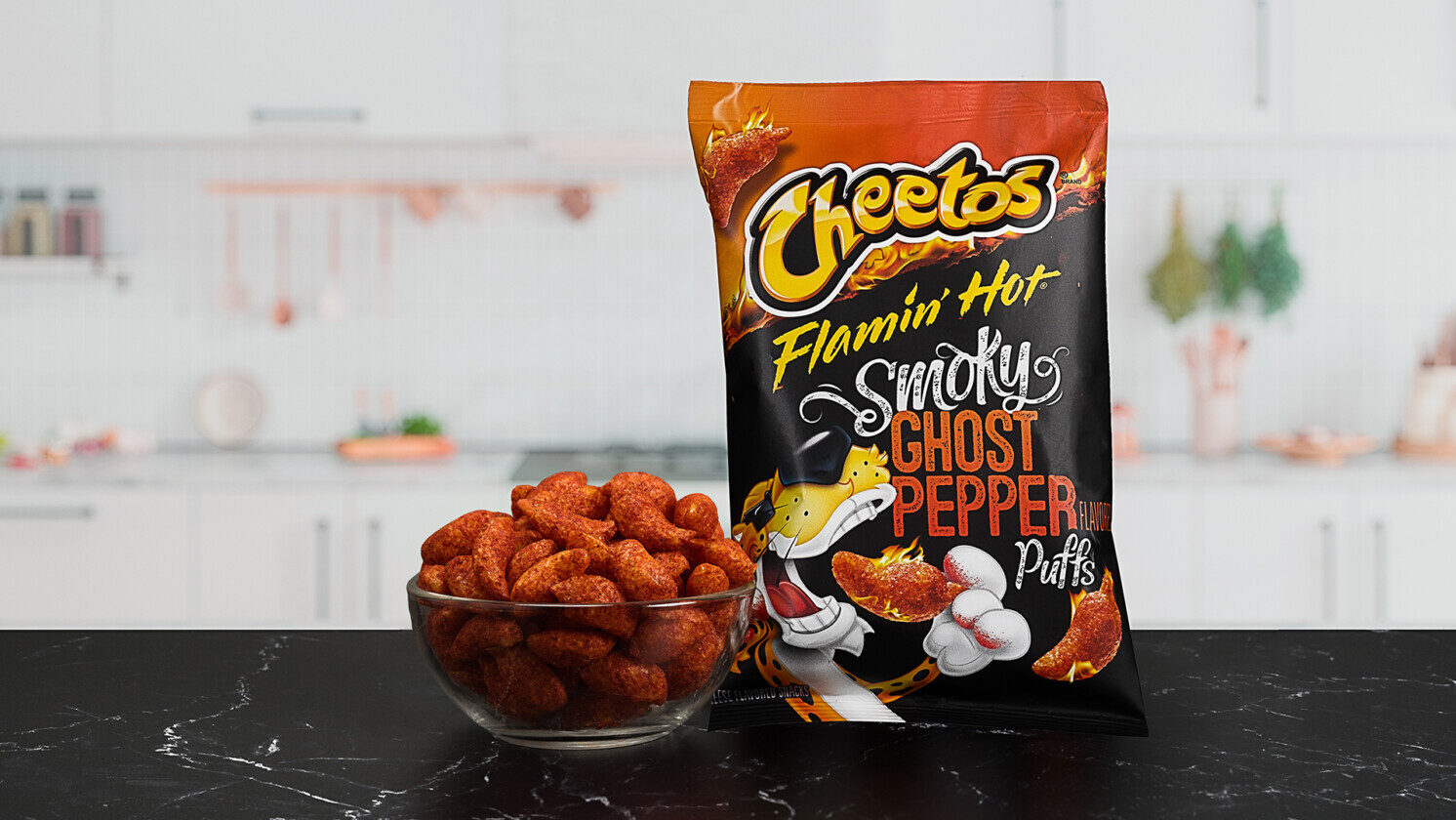 Cheetos Debuts Limited Edition Flamin Hot Puffs With Ghost Pepper
