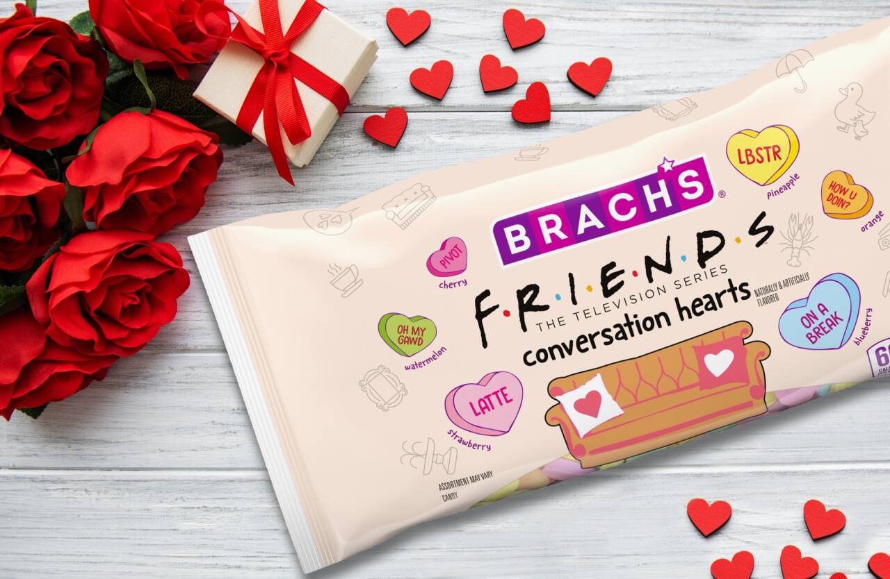 Friends' Conversation Hearts are returning for Valentine's Day