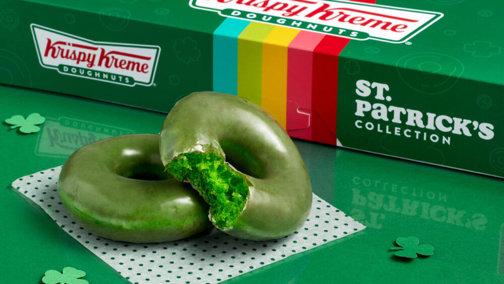 Krispy Kremes St Patricks Day Doughnut Collection Is Here 